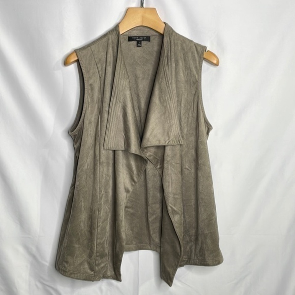 Romeo and Juliet micro suede vest